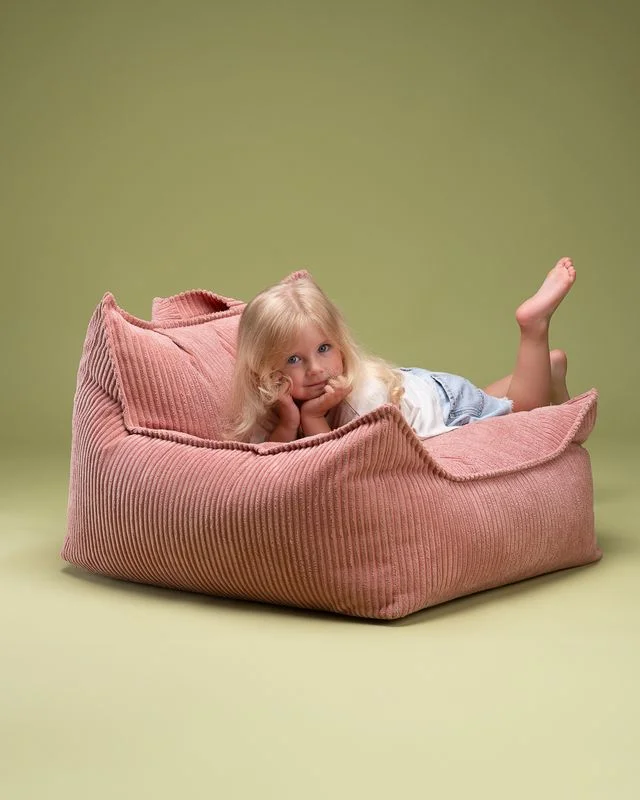 Wigiwama zitzak stoel Pink Mousse - Afbeelding 3