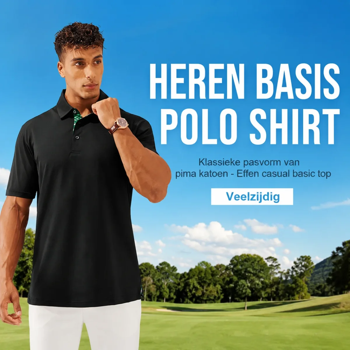 ComfortPolo | 3-Pack Ademende Herenpolo's met 4-Way Stretch - Afbeelding 7