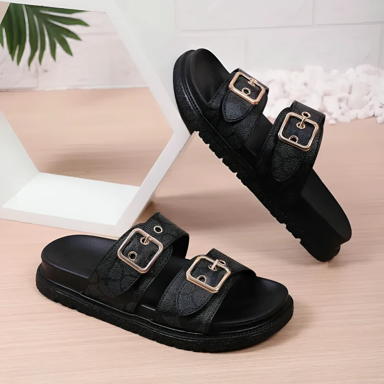 SoftStep | Comfortsandalen met Verstelbare Gespen - Afbeelding 2