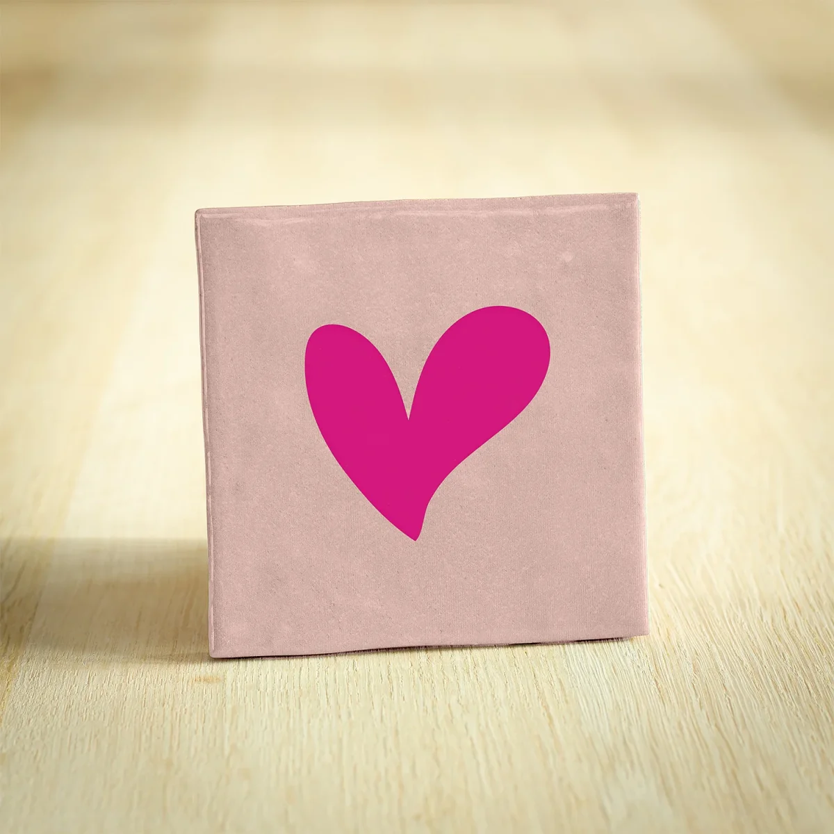 BONT tegeltje Hart – roze - Afbeelding 3