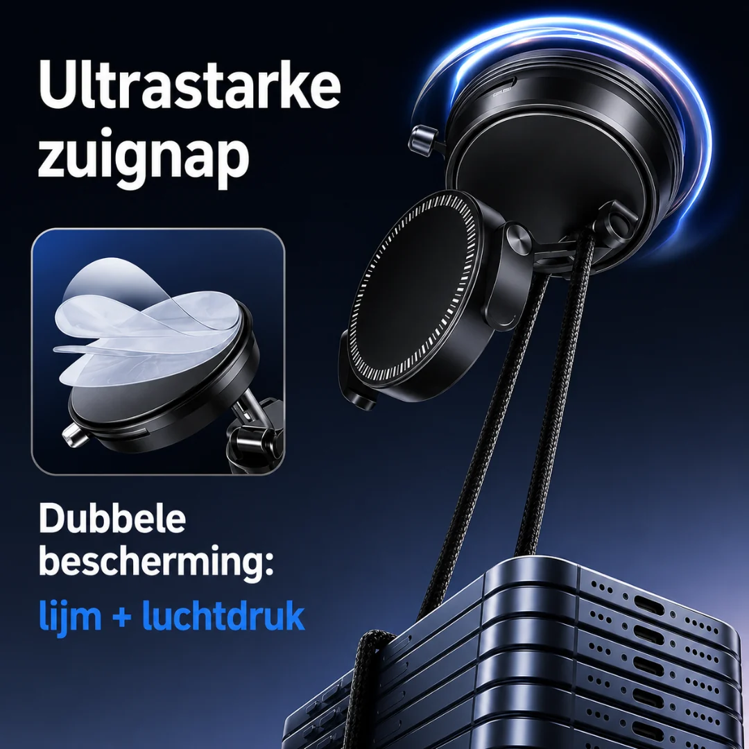 DriveMount | Magnetische Telefoonhouder Voor In De Auto - Afbeelding 5