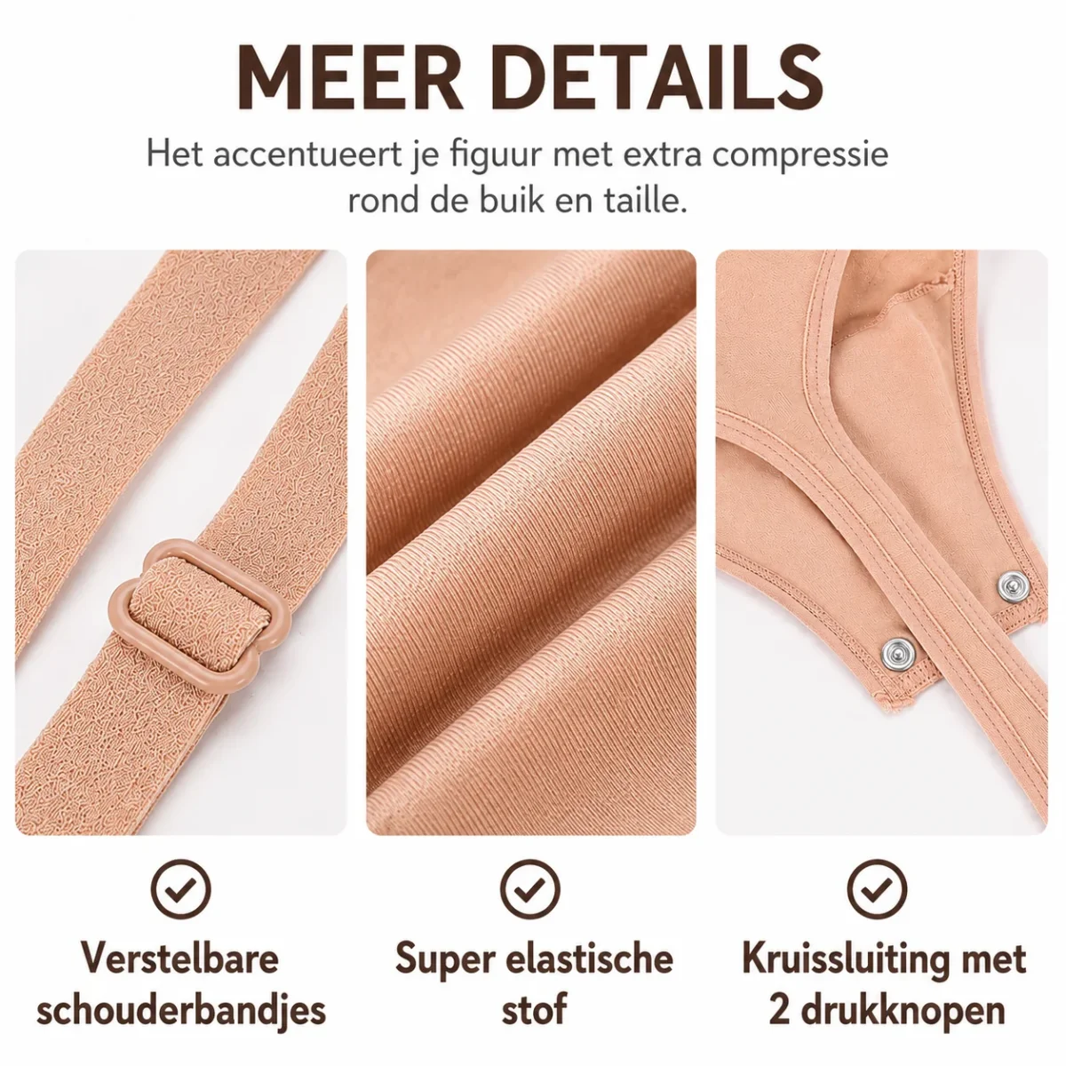 Shapewear Bodysuit | Comfortabele Ondersteuning Voor Een Mooi Silhouet - Afbeelding 6