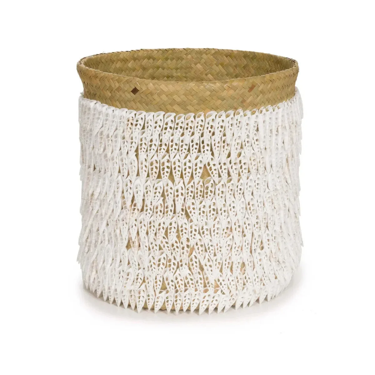 Bazar Bizar wasmand Pandan #2 – naturel wit - Afbeelding 2
