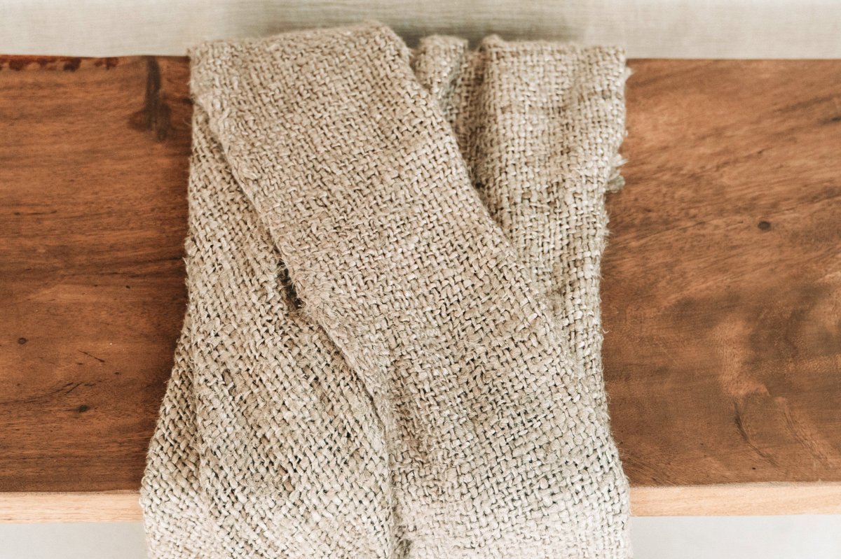 Bazar Bizar plaid S’il vous plaid – beige - Afbeelding 8