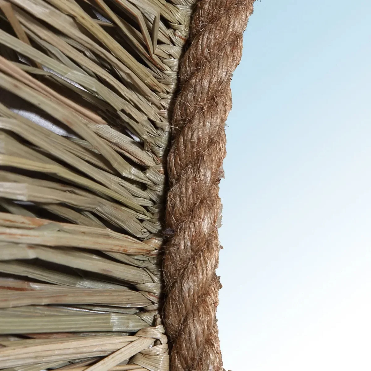 Bazar Bizar wandspiegel rond St Barth – naturel - Afbeelding 4