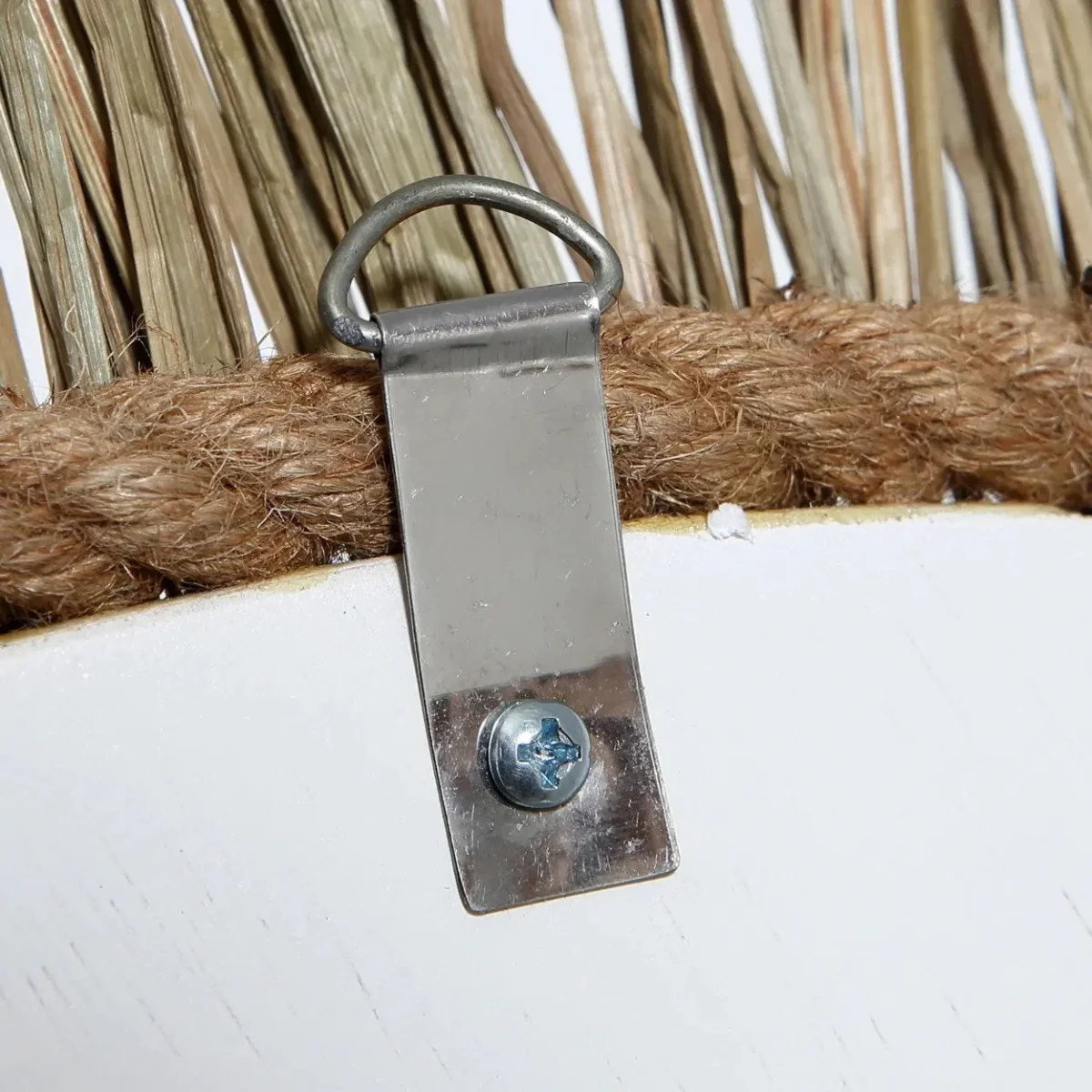 Bazar Bizar wandspiegel rond St Barth – naturel - Afbeelding 5