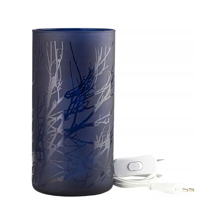 Ellen – Tafellamp – Glazen Tafellamp slaapkamer – Tafellampen- Tafellamp blauw – Nachtlamp - Afbeelding 2
