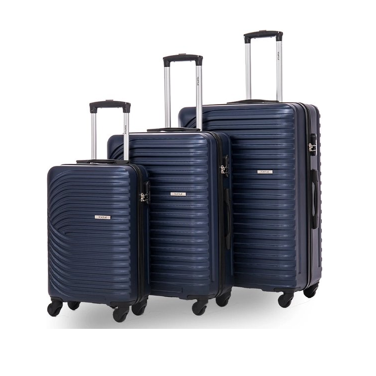 Sanzhiyang – Set van 3 koffers – 20 – 24 – 28 Inch – Rollende koffer op wielen – Trolley – Bagagetas set – Geïntegreerd hangslot - Afbeelding 2