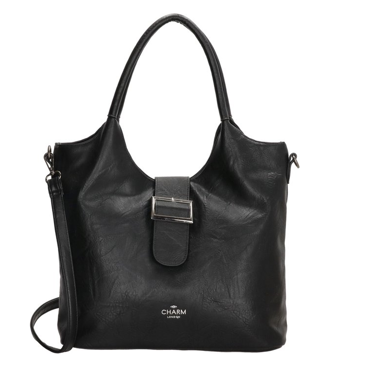 Charm London – High street shopper – Zwart - Afbeelding 2