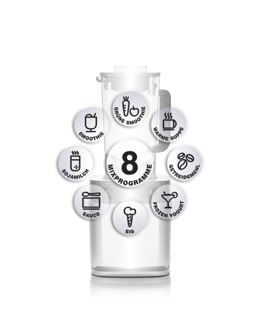 Volto-N hogesnelheidsblender incl. tri-set - Afbeelding 6