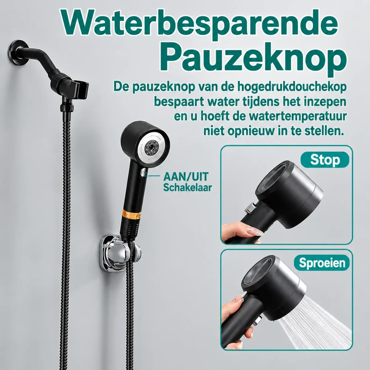 ShowerPure | Geniet Elke Dag van een Krachtige, Frisse en Comfortabele Douche - Afbeelding 9