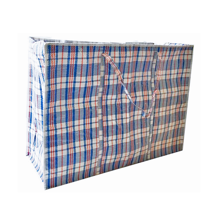 Big Shopper / Opbergtas / Waszak XXL – 75 x 55 cm – Multipack 10 stuks – Blauw - Afbeelding 2