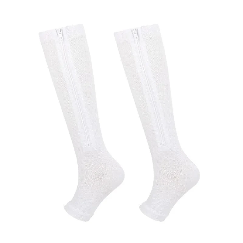 SportRits | Compressiesokken Met Rits Voor Actieve Benen - Afbeelding 8